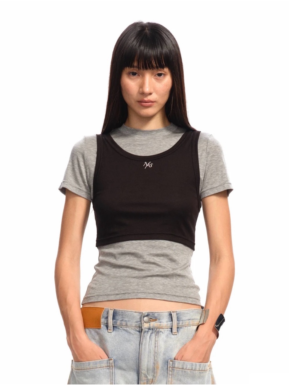 NAWS (NOTAWEAR)GREY MARSEILLE TEE